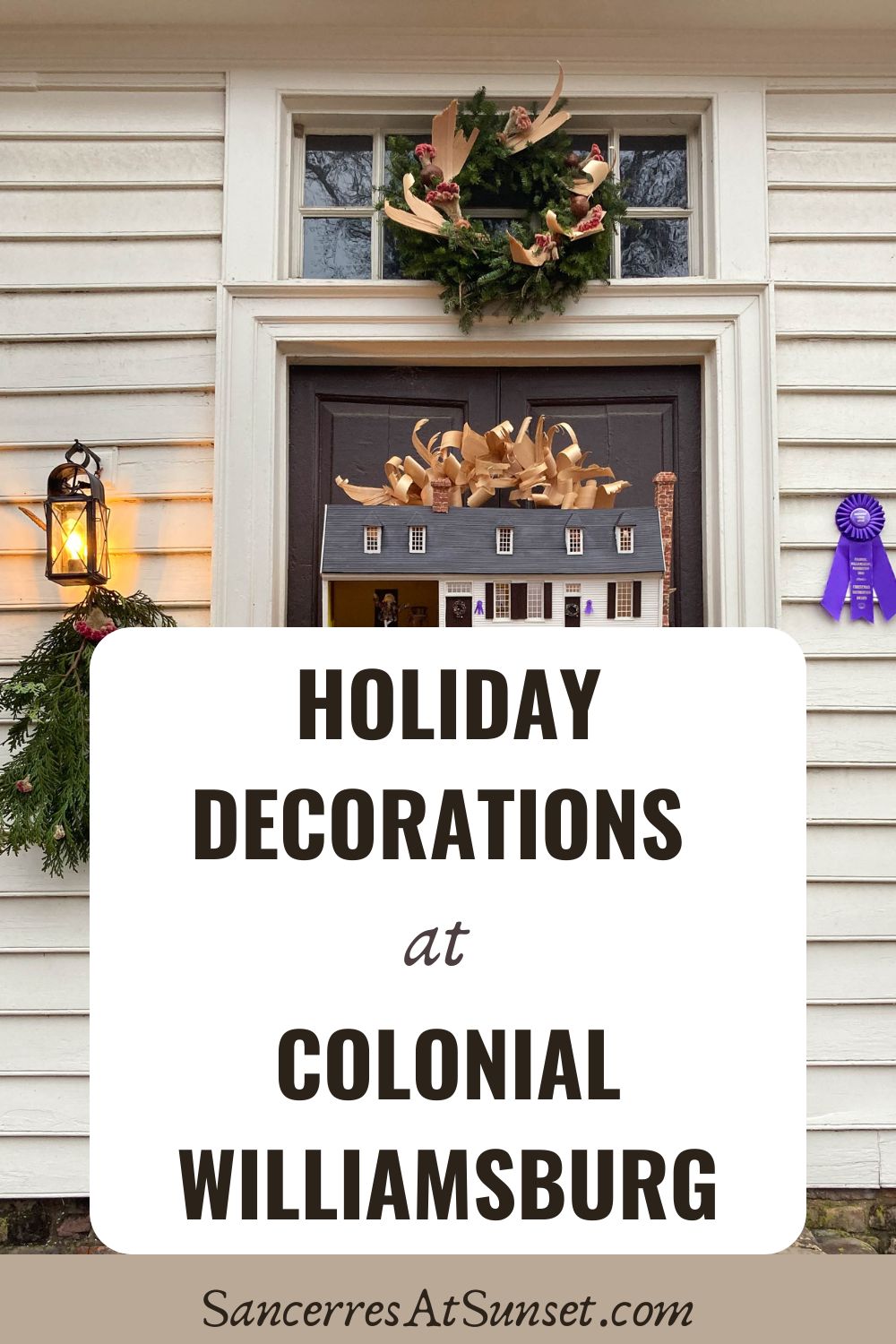 Holiday Decorations at Colonial Williamsburg