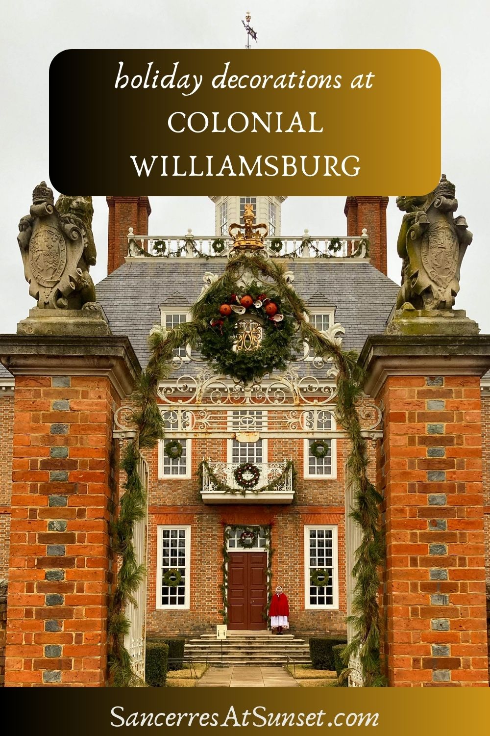 Holiday Decorations at Colonial Williamsburg