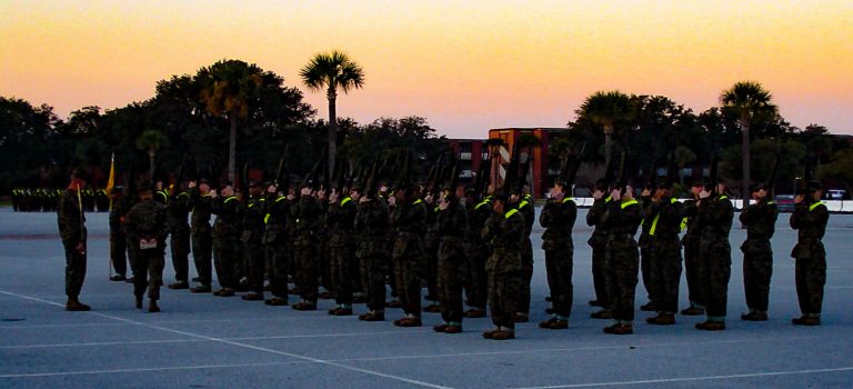 Close-Order Drill on Parris Island