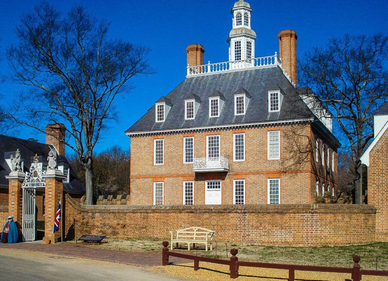The Governor’s Palace at Colonial Williamsburg