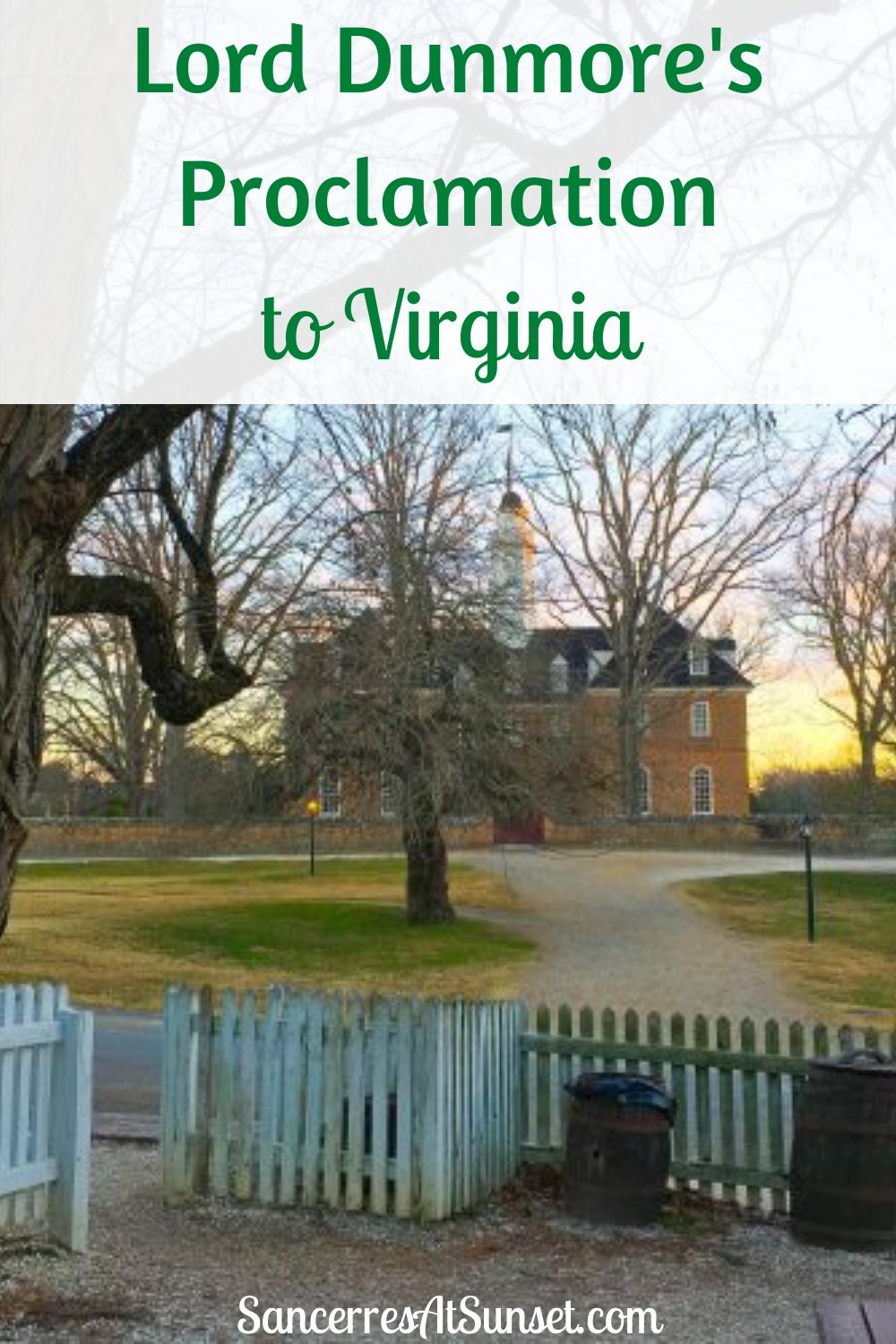 Dunmore\'s Proclamation to Virginia