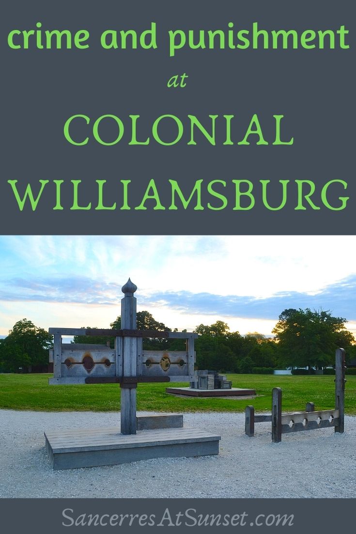 Crime and Punishment at Colonial Williamsburg