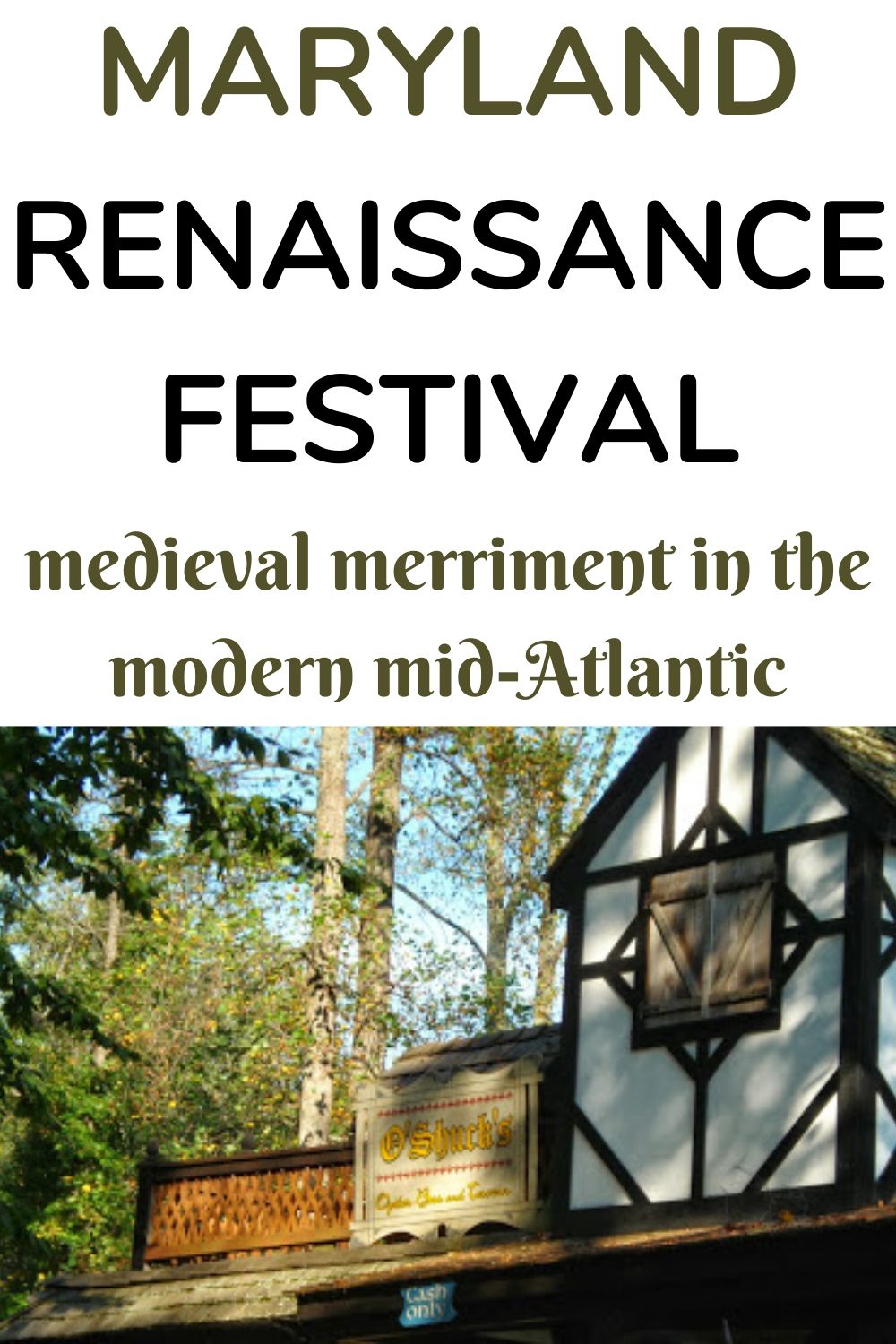 Maryland Renaissance Festival in Annapolis