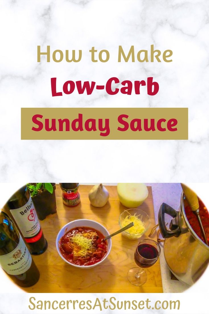 Low-Carb Sunday Sauce