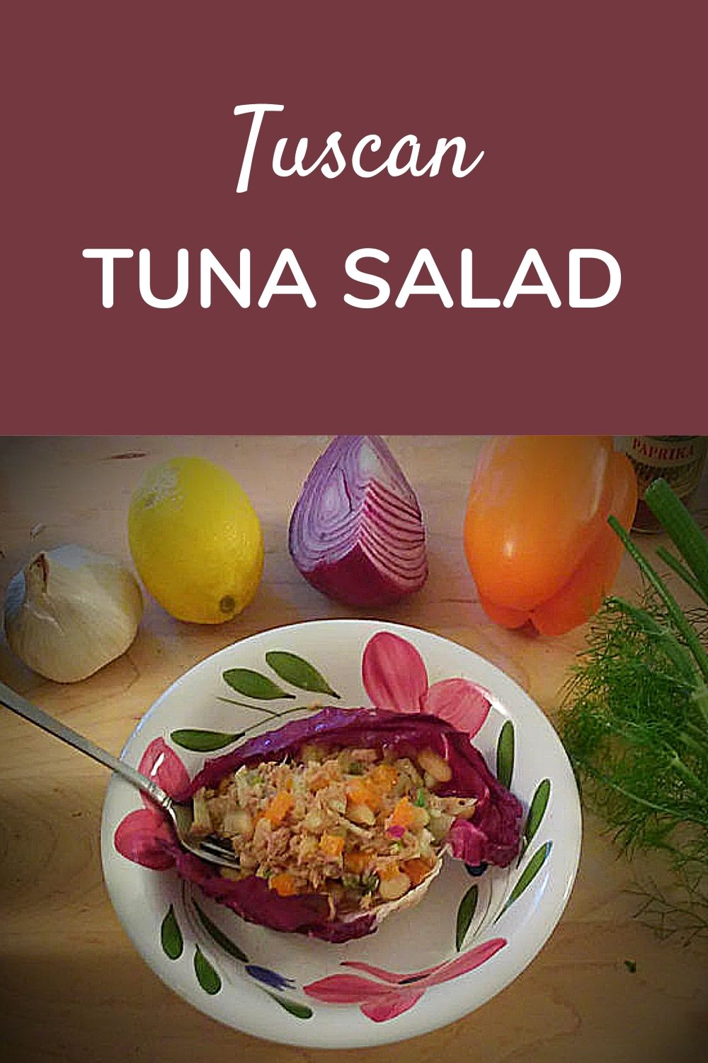Simple Tuscan Tuna Salad