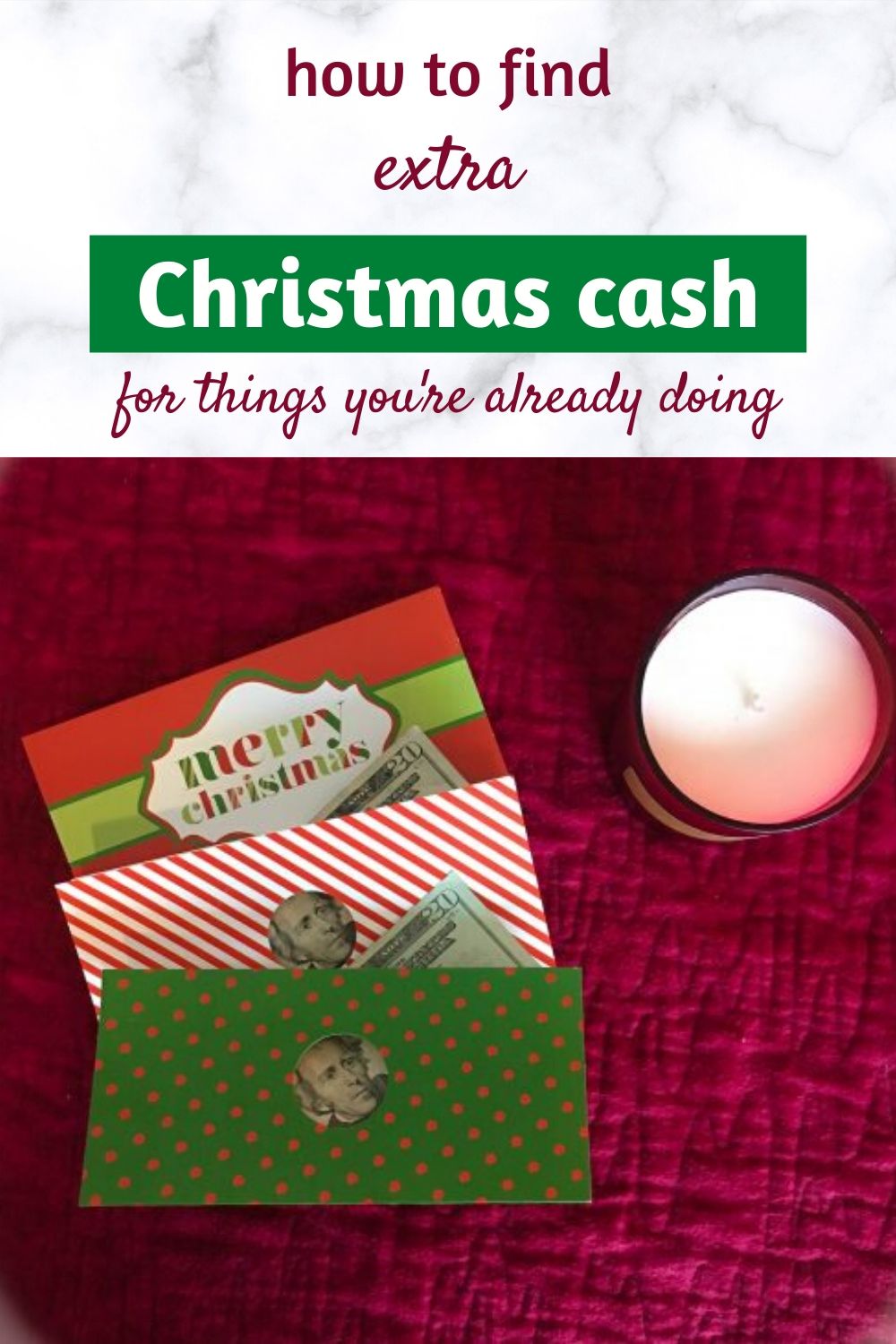 How to Find Extra Christmas Cash, for things you\'re already doing
