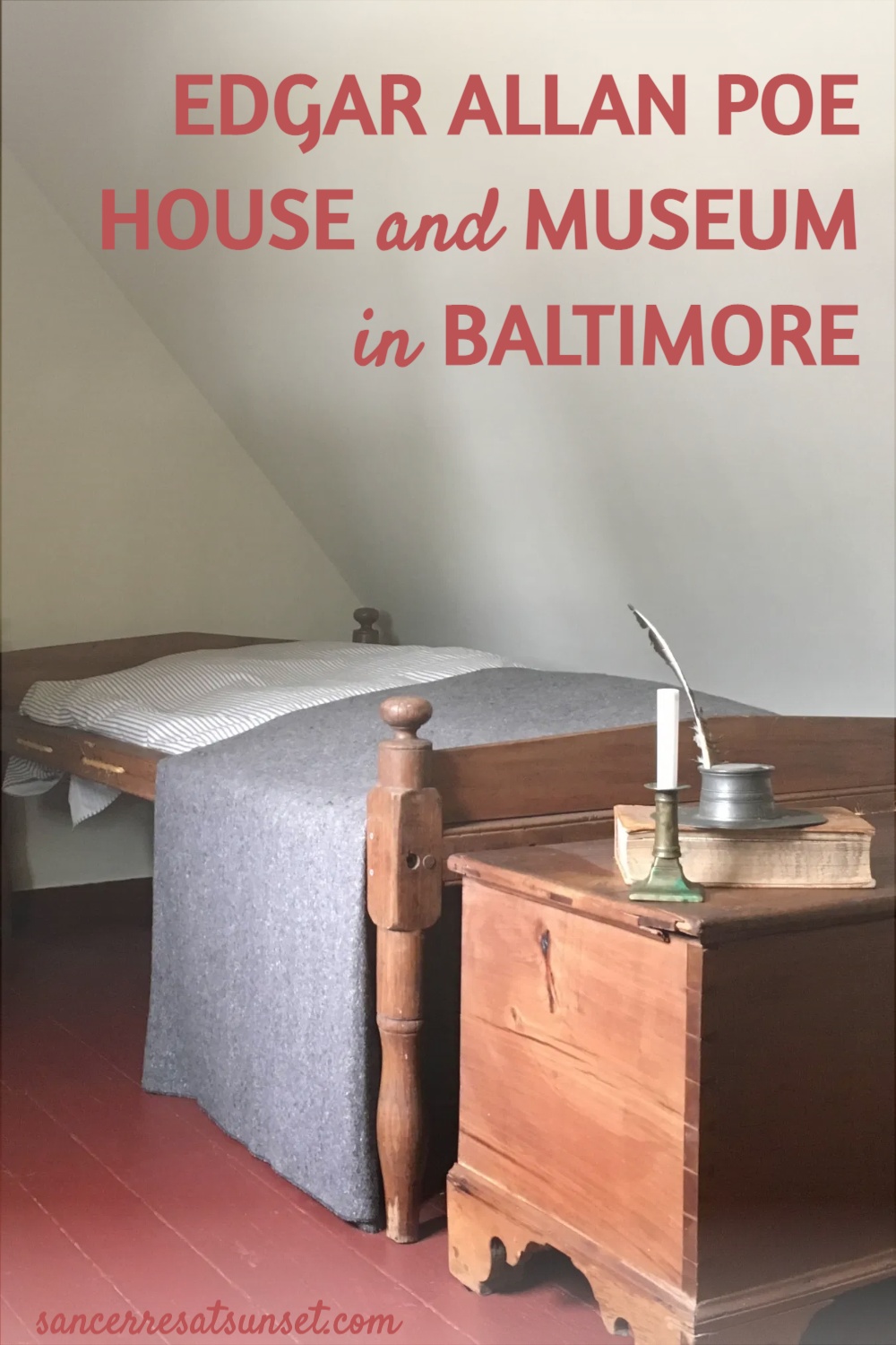 Edgar Allan Poe House and Museum in Baltimore, Maryland