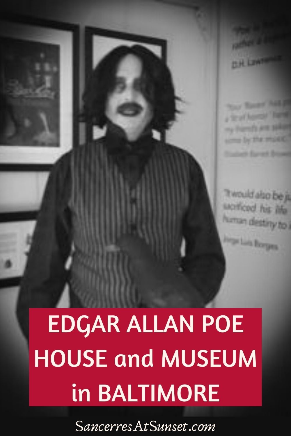 Edgar Allan Poe House and Museum in Baltimore, Maryland