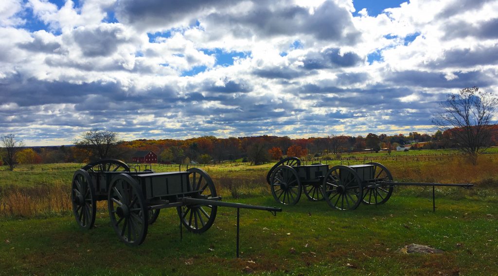 Gettysburg National Military Park in Pennsylvania