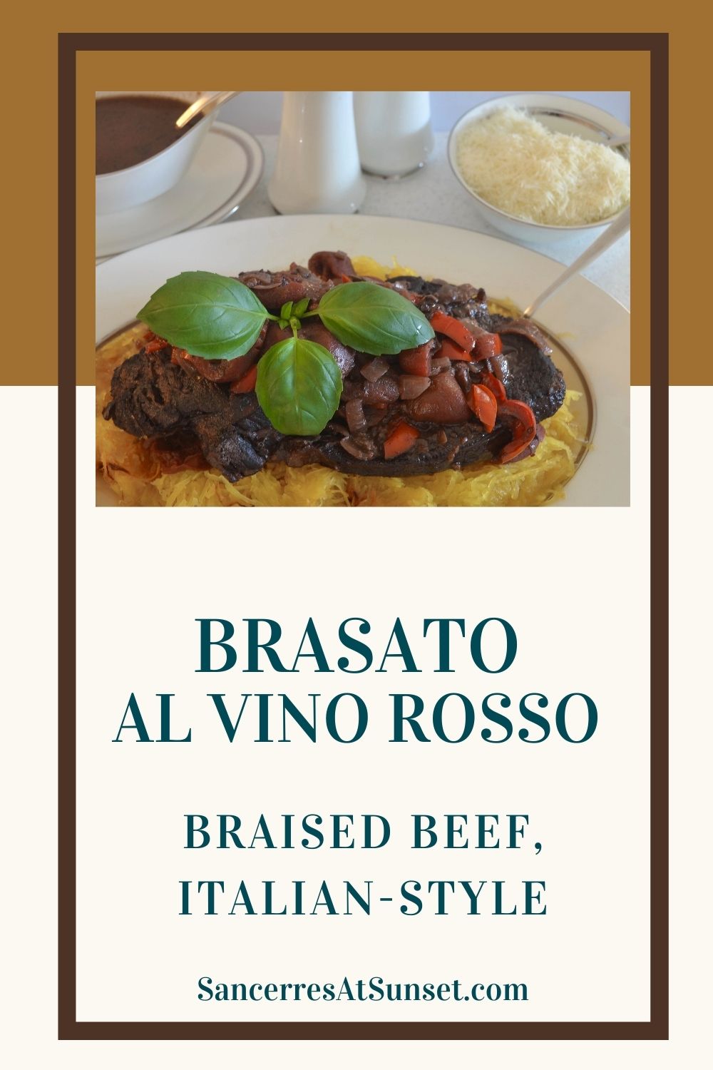 Low-Carb Brasato al Vino Rosso, Italian-Style Braised Beef