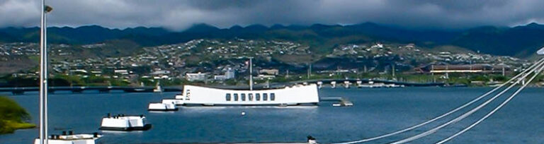 U.S.S. Arizona Memorial at Pearl Harbor