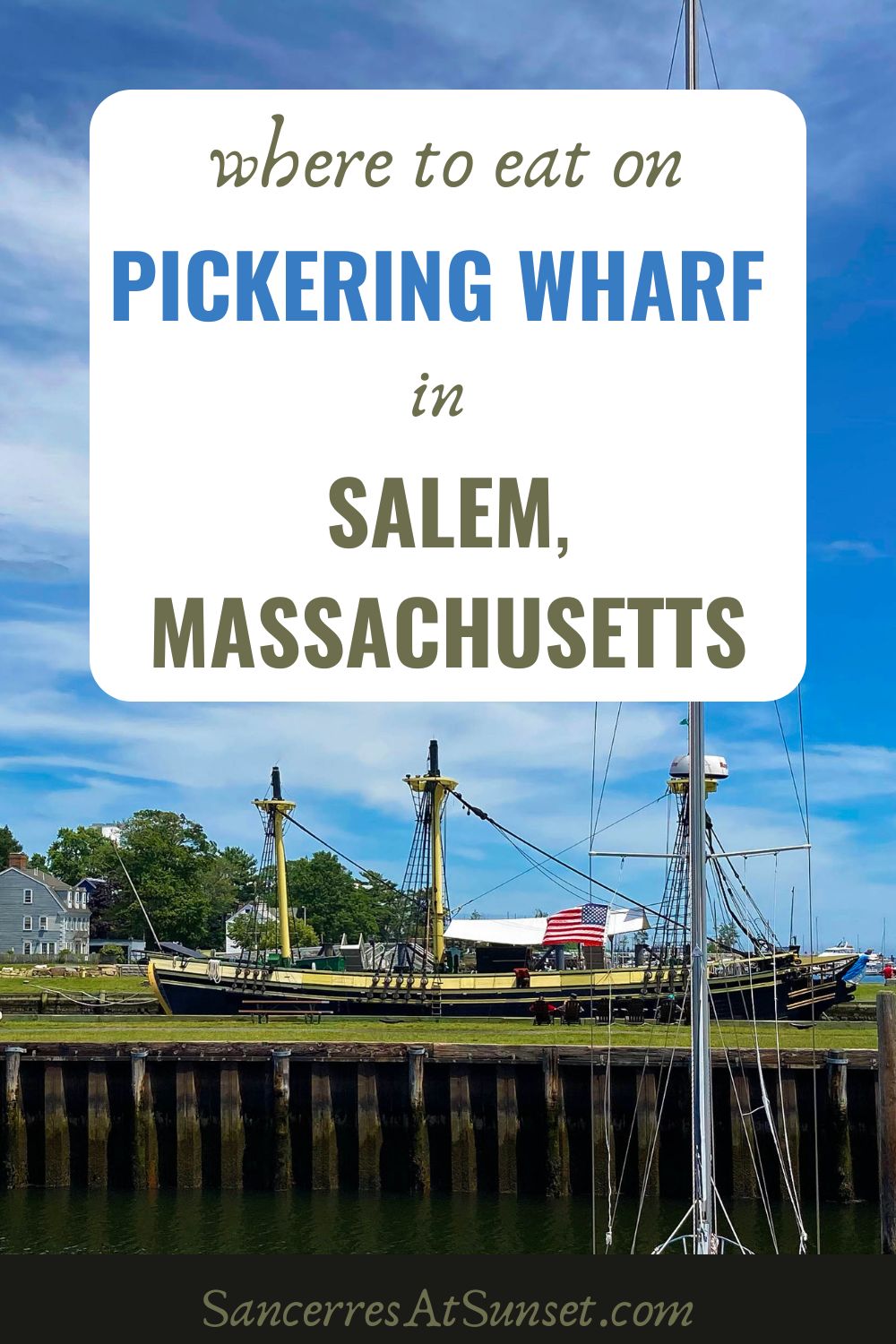 Where to Eat on Pickering Wharf in Salem, Massachusetts