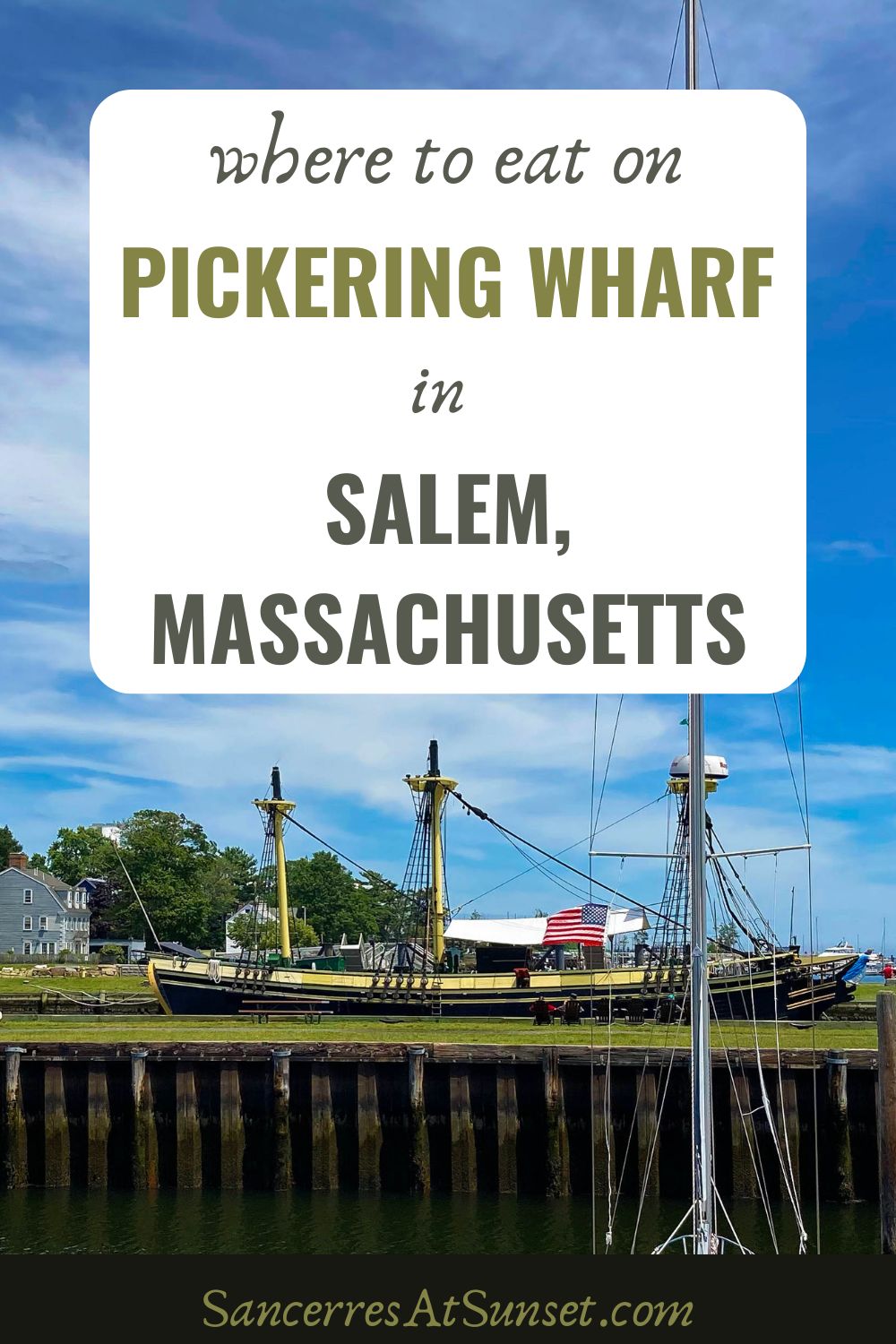 Where to Eat on Pickering Wharf in Salem, Massachusetts