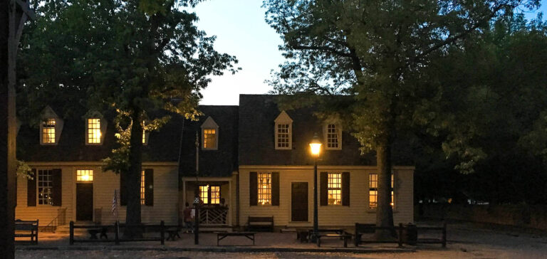 Chowning’s Tavern in Colonial Williamsburg