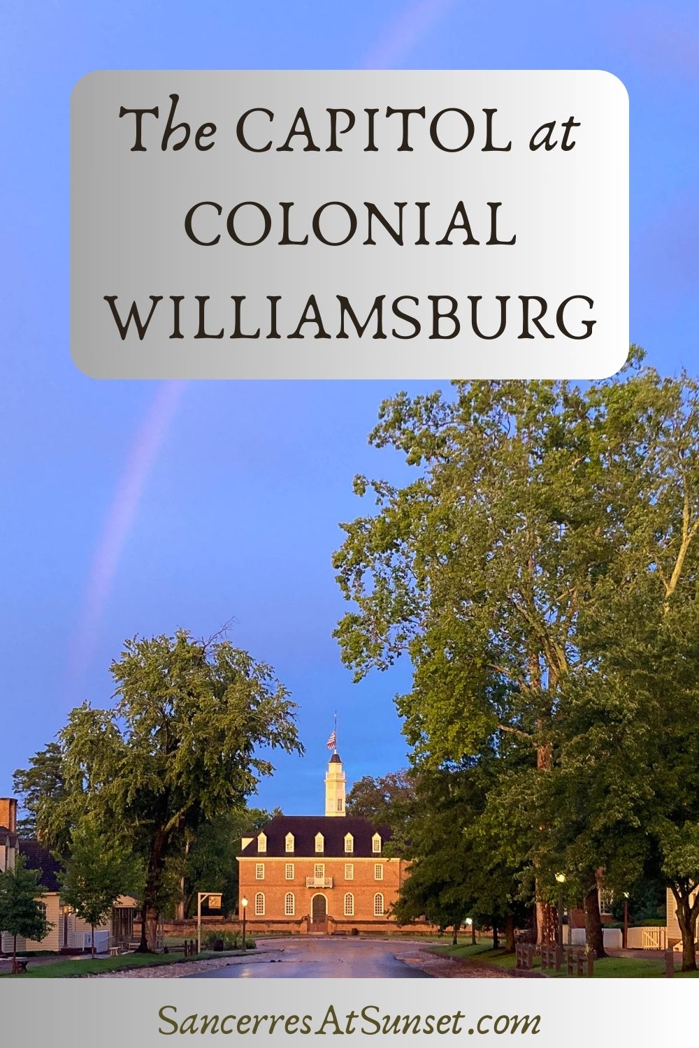 The Capitol at Colonial Williamsburg