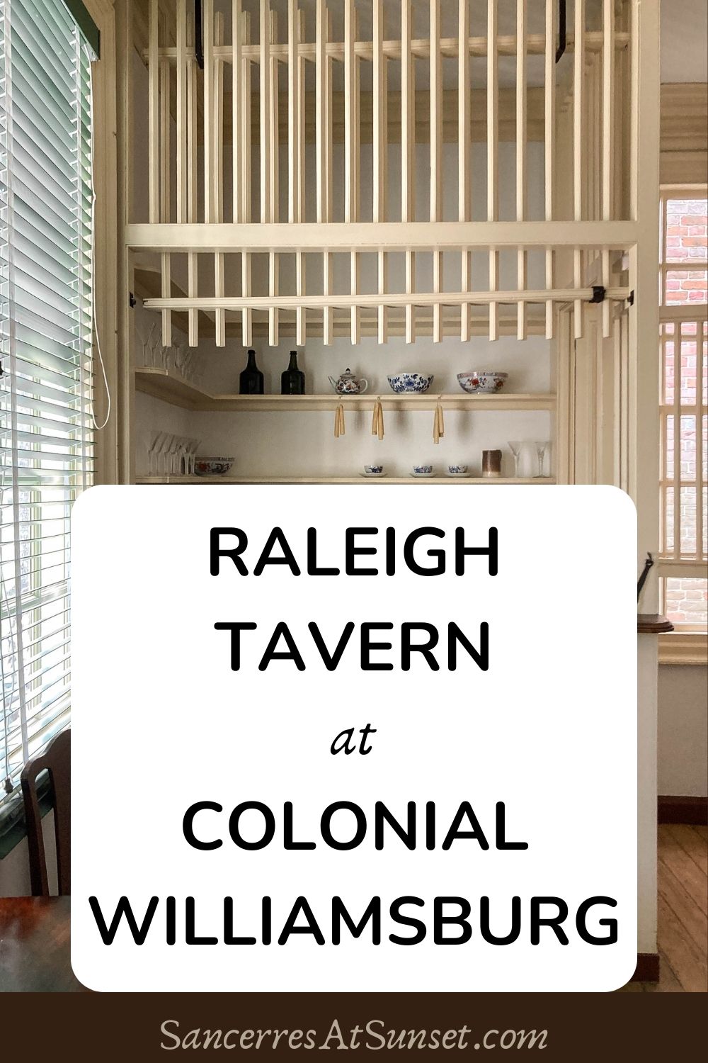 Raleigh Tavern in Colonial Williamsburg