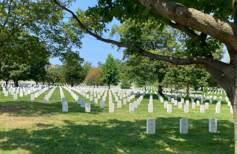 Arlington National Cemetery in Virginia