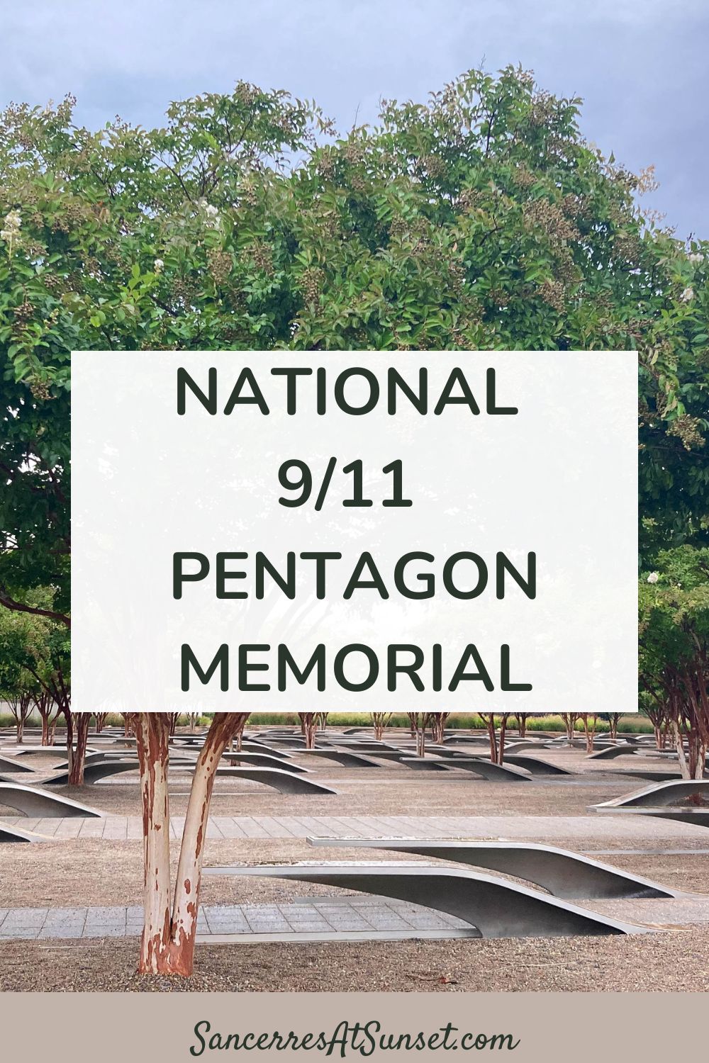 National 9/11 Pentagon Memorial in Arlington, Virginia