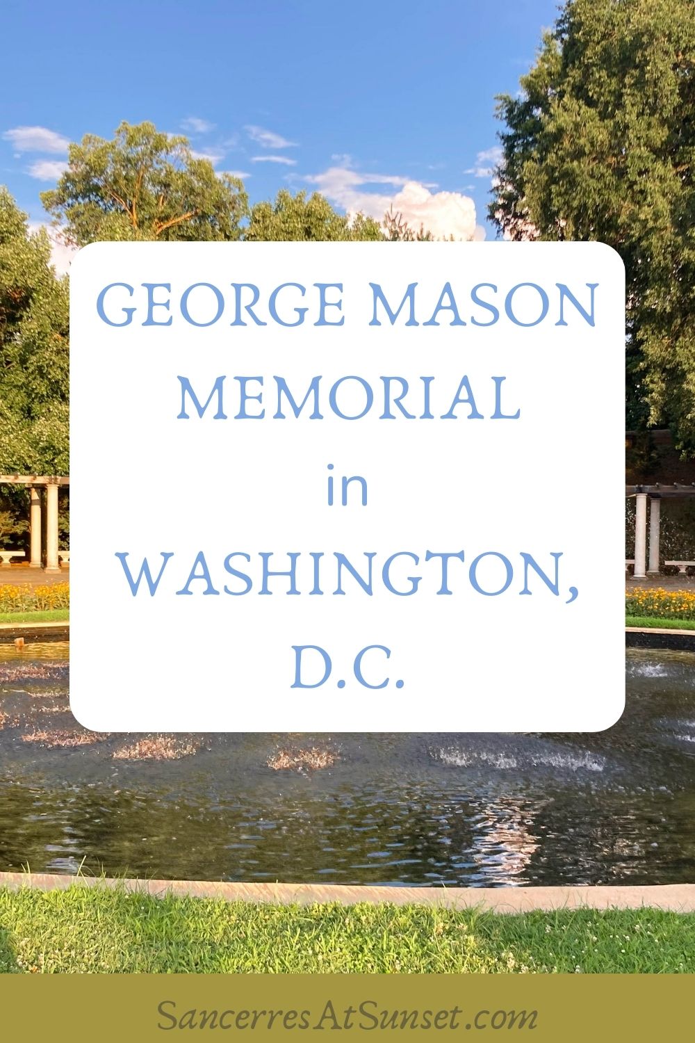 George Mason Memorial in Washington, D.C.