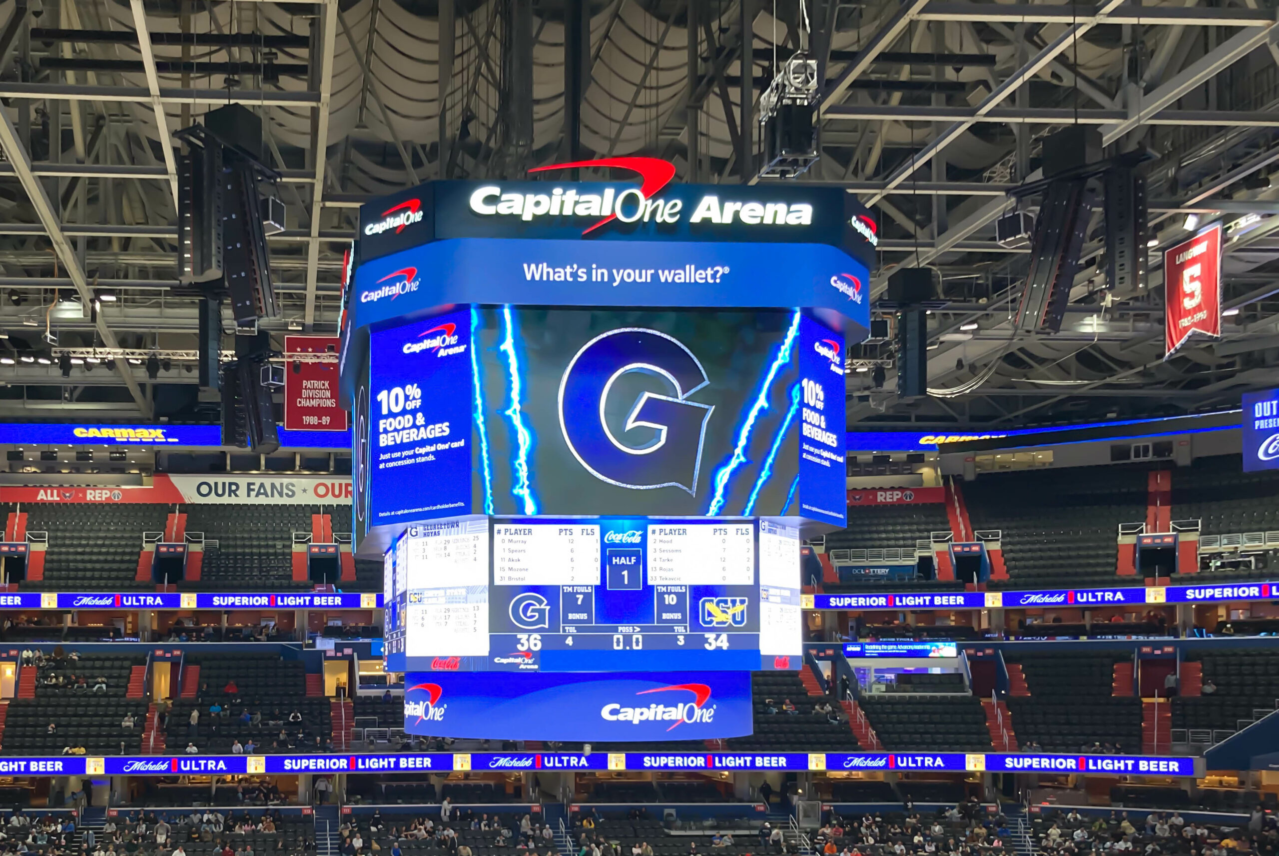Capital One Arena in Washington, D.C.