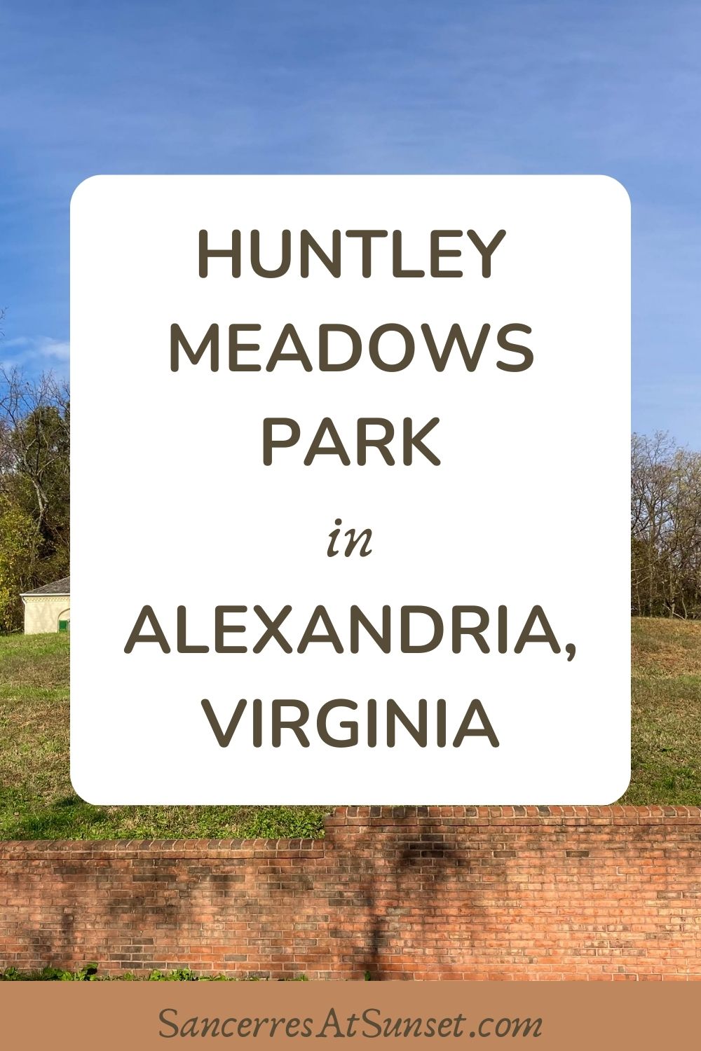 Huntley Meadows Park in Alexandria, Virginia