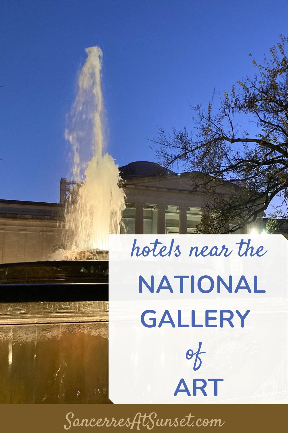 5 Hotels near the National Gallery of Art in Washington, D.C.
