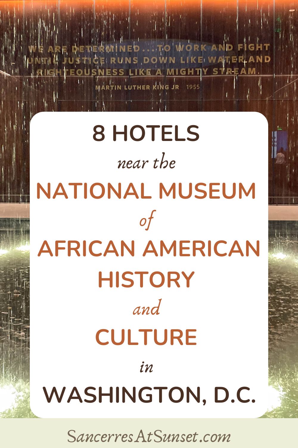 8 Hotels near the Smithsonian\'s National Museum of African American History and Culture in Washington, D.C.