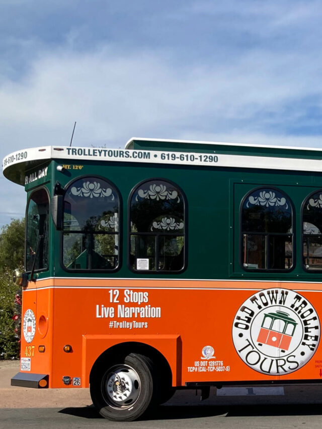 A Day on the Old Town Trolley in San Diego Story